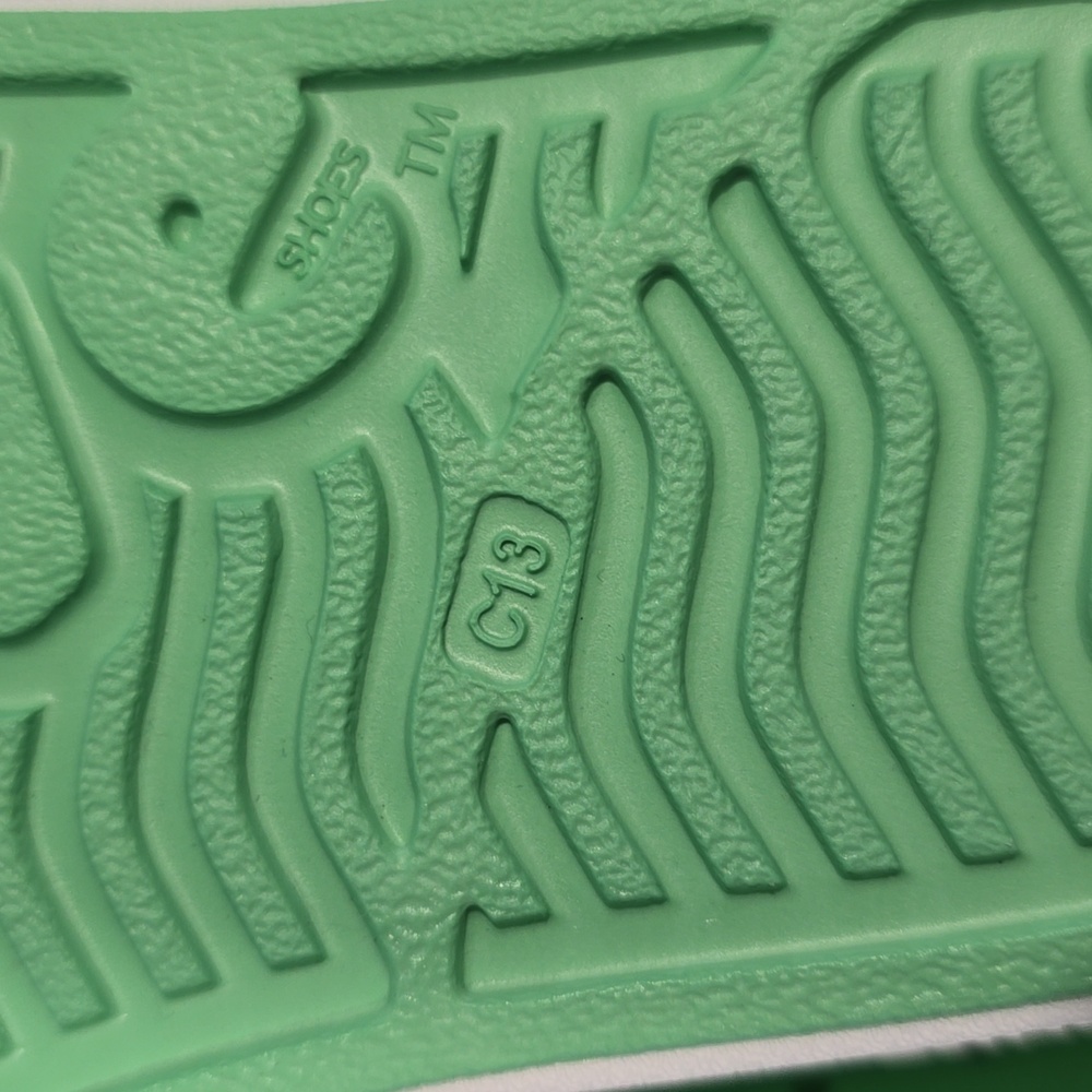 Kids Native Jefferson Clog Sugarlite Green Size C13 New In Box - Picture 4 of 7